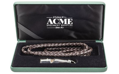 Acme Hundepfeife Silver Edition Sterlingsilber Massiv
