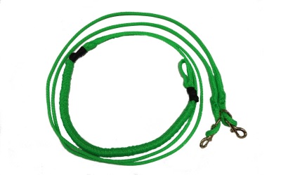 Axaeco Ski-Joring Line 2 Dogs fluo green