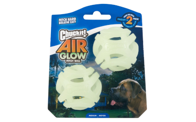 Chuckit Breathe Right Air Glow Fetch Ball