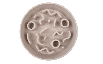 District 70 BAMBOO Dog Slow Feeder merengue