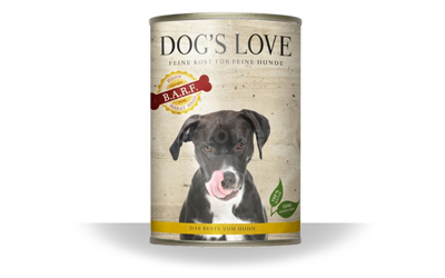 DOGS LOVE BARF Nassfutter Huhn