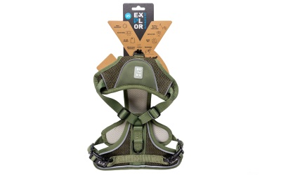 duvoplus Explor Ultimate Fit No-Pull Geschirr Classic Undercover Green