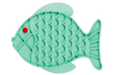 duvoplus Leckmatte Fische grün