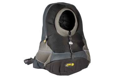 Ebi Tragebeutel Maria Crazy Paws Nylon Schwarz