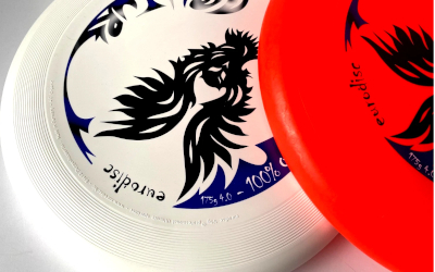 Frisbee Eurodisc Creature Organic, weiß