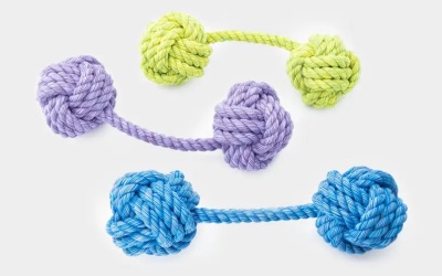 Happy Pet Nuts For Knots Kingsize Dumbbell Tugger