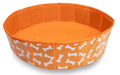Hundeplanschbecken Bones, orange