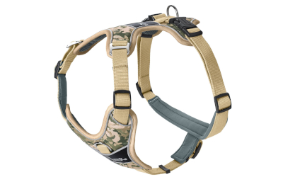 Hunter Hundegeschirr Divo, camouflage beige
