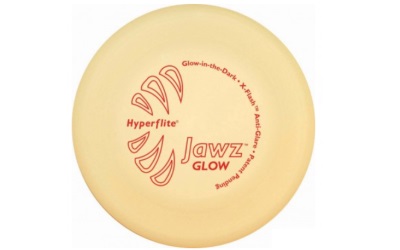Bissfeste Hundefrisbee Hyperflite Jawz - Nightglow