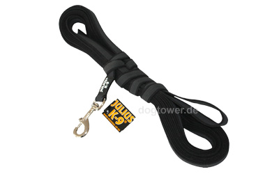 K9 Schleppleine (gummiert)