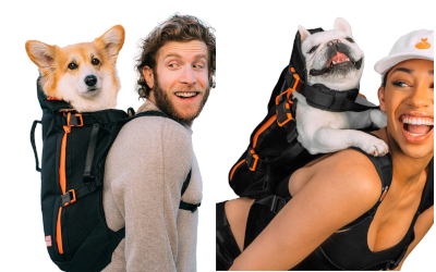MAXINE ONE Hunderucksack, Bark After Dark Schwarz