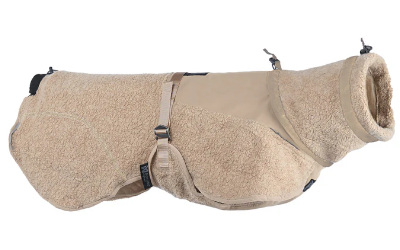 nonstop dogwear Wolljacke Wool dog jacket, sand