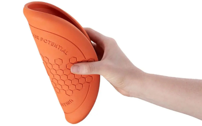 Nonstop Hundespielzeug dog flying disc, orange