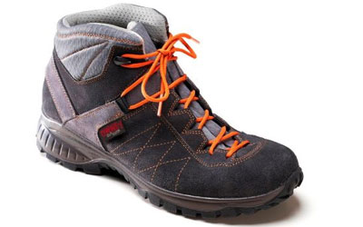Owney Outdoorschuh Balto high, anthracite-orange