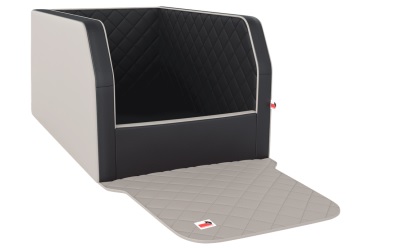 mypado Autohundebett Travelmat® duo Plus (Standardmaß), mystic light/creme