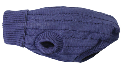 dogtower Zopfpullover Maki, pflaume