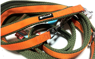 Petlando Outdoor Führleine orange/oliv