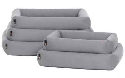 Pointer Hundebett hellgrau