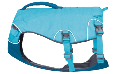 Ruffwear Confluence Life Jacket Hundeschwimmweste, biolumin blue