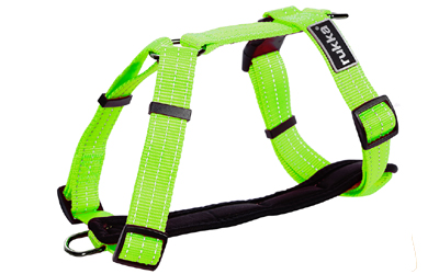 rukka Form Neon Harness Hundegeschirr, neon yellow 