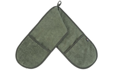 RukkaPets Medea Eco Pocket Towel - Handtuch mit Taschen - Olive