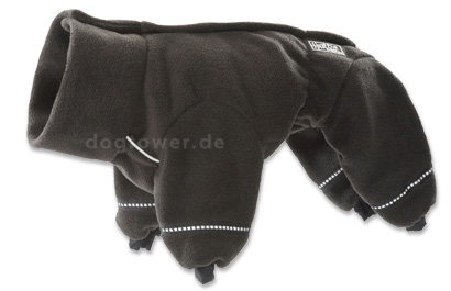 Hunde- Unterziehoverall Hurtta, schwarz