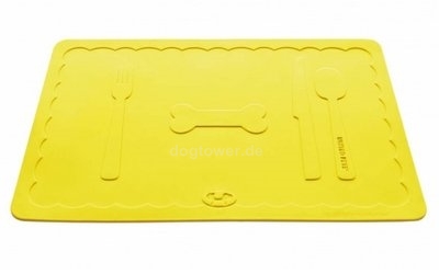 Napfunterlage Mustafa Slim, gelb