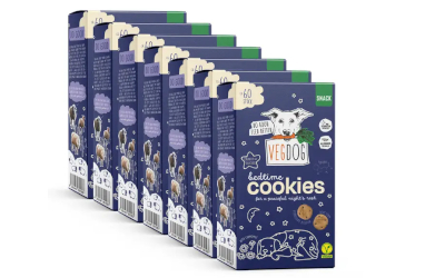 VEGDOG BEDTIME COOKIES Hundesnack