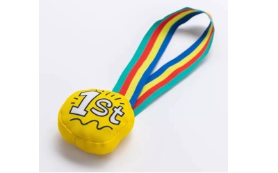 WufWuf Medal Plüsch-Hundespielzeug