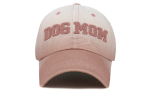 Baseballcap Dog Mom, lachs weiss