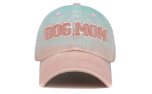 Baseballcap Dog Mom, rose türkis