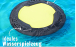 Hundefrisbee schwimmfähig, neon