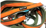 Petlando Outdoor Führleine orange/oliv