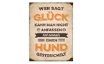 PfotenSchild Magnet Glück anfassen