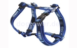 Hundegeschirr Rogz Beltz, Indigo Bones