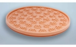 Tierliebhaber Schleckmatte orange