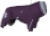Hurtta Extreme Warmer Overall eggplant / aubergine