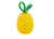 Planet Dog Dental Pineapple Ananas Futterspielzeug, gelb