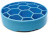 SodaPup Honeycomb Design eBowl Enrichment Anti-Schling-Napf, blau